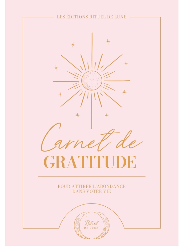 Journal de Vie - Journal de gratitude, de la vitamine pour l'esprit!